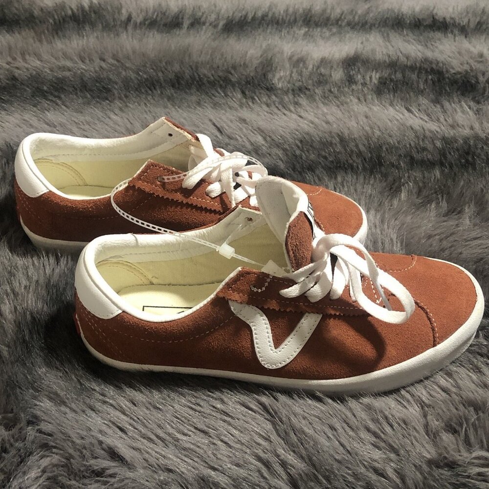 Vans Color Theory Sport Low Skate Sneakers Shoes Auburn, Size 5M/6.5W,751505 - Picture 5 of 6